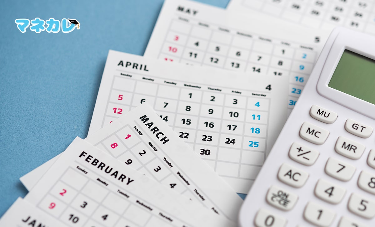 カレンダーと電卓