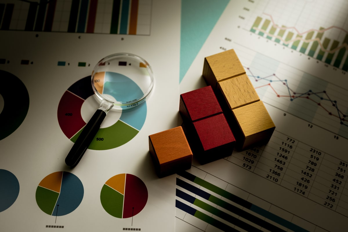 NISAでのETF投資のリサーチグラフ