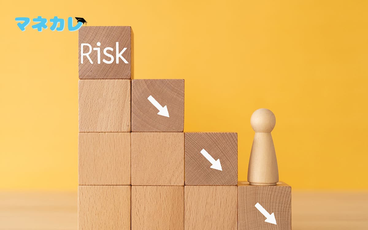 RISKと書かれたブロック